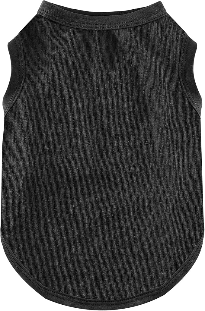 Dog Shirt Vest Clothes for Small Dogs Boy Girl Summer Solid Stretchy Puppy T-Shirts Soft Cool Breathable Lightweight Dog S...