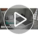 Adamson B10 Aqua Cooling System - Twin 75” L x 39” W - New - 100% Cotton Mattress Cooling Pad for Night Sweats - Water Coo...