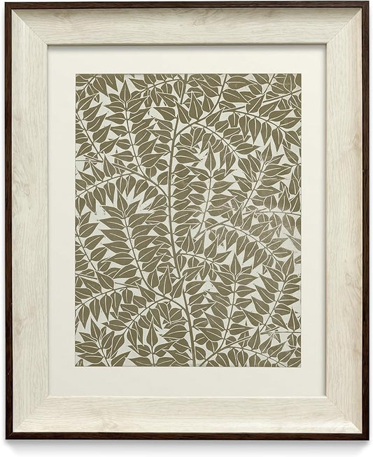 razliubit Vintage Framed Wall Art Prints, Replaceable Leaves Wall Decors for Room Aesthtic, Retro Small Framed Artwork Oil...