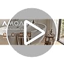 AMOAMI Upgraded Waffle Bath Mat, Super Absorbent Non Slip Bath Mats for Bathroom Floor, Machine Washable Bathroom Rugs wit...