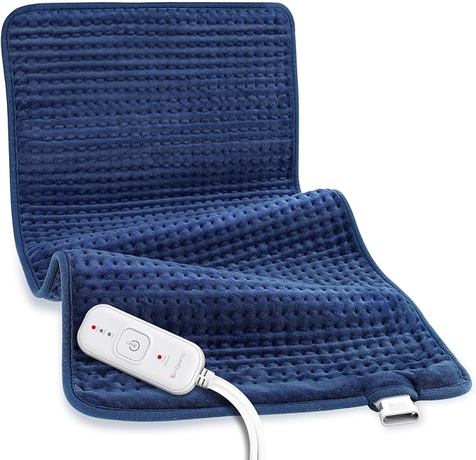 Comfytemp Extra Large Heating Pad for Back & Period, 33''x 17'' King Size FSA Eligible Pack, Birthday Gifts for Women Men ...