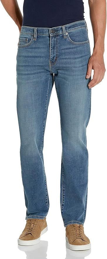 Amazon Essentials Mens Straight-Fit Stretch Jean