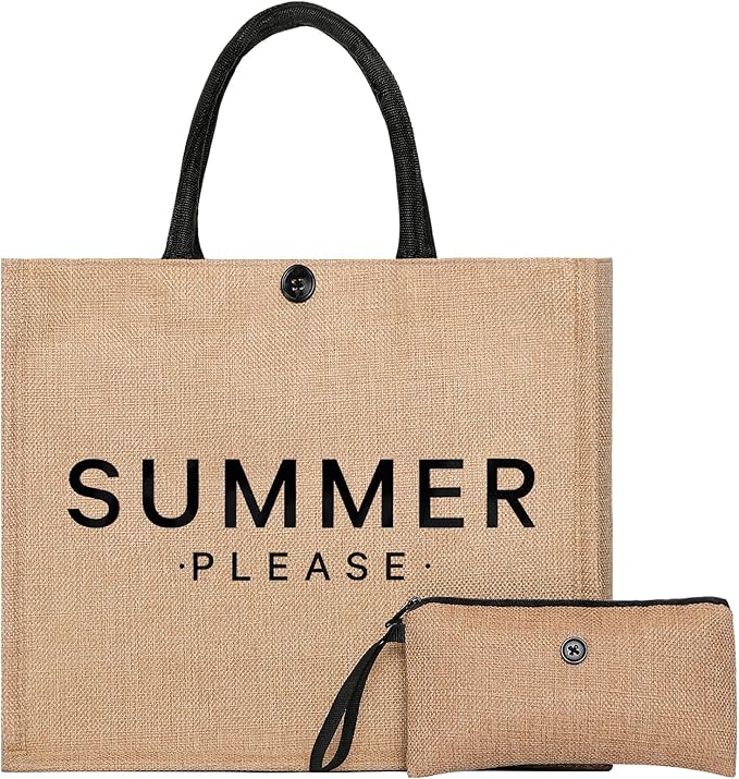Trifabricy Beach Bag, Large Beach Bag for Women, Woven Straw Beach Tote Bag Waterproof, Weaving Swim Gym Shopping Travel Bag
