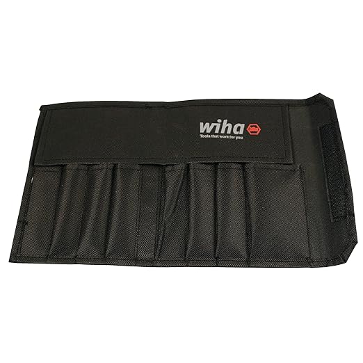 Wiha 91118 Canvas Precision Screwdriver Pouch, 8 Pkt