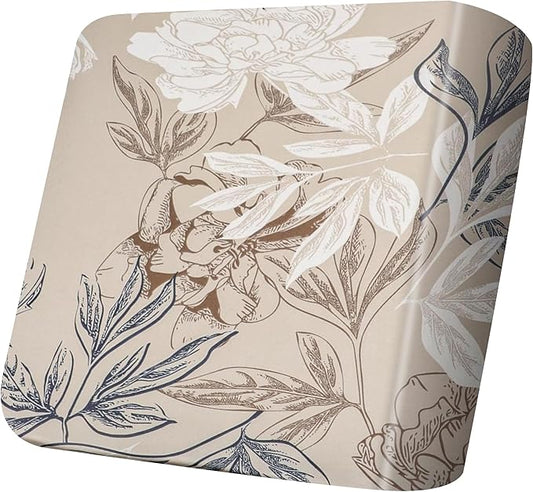 FORCHEER Printed Couch Cushion Cover Stretch Floral Sofa Seat Cushion Slipcover 19-26 Inch Non-Slip Washable (1PC,Style 4)
