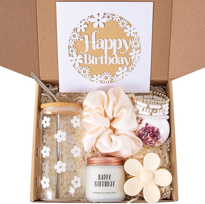 JTEWB Birthday Gifts For Women, Teen Girl, Her, Happy Birthday Gift Box For Girl, Women, Sister, Daughter, Friends, Cute D...