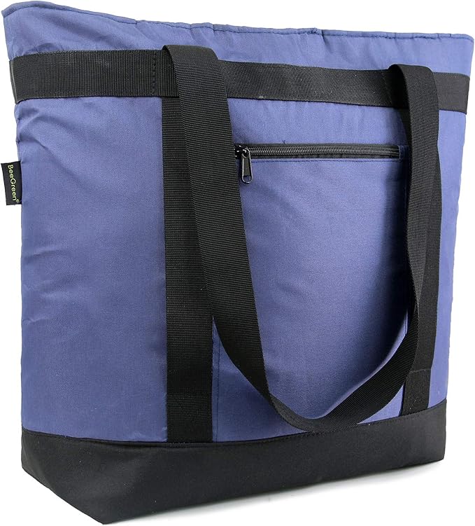 BeeGreen Cooler Bag Soft Insulated Tote for Beach Travel Grocery Shopping Lunch Portable Large Ice Coolers with Handle Har...