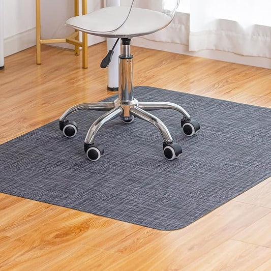 Baroyal Office Chair Mat for Hardwood Floor Under Desk Computer Rolling Chair Mat for Wood/Tile Floor Non-Slip Heavy Duty ...