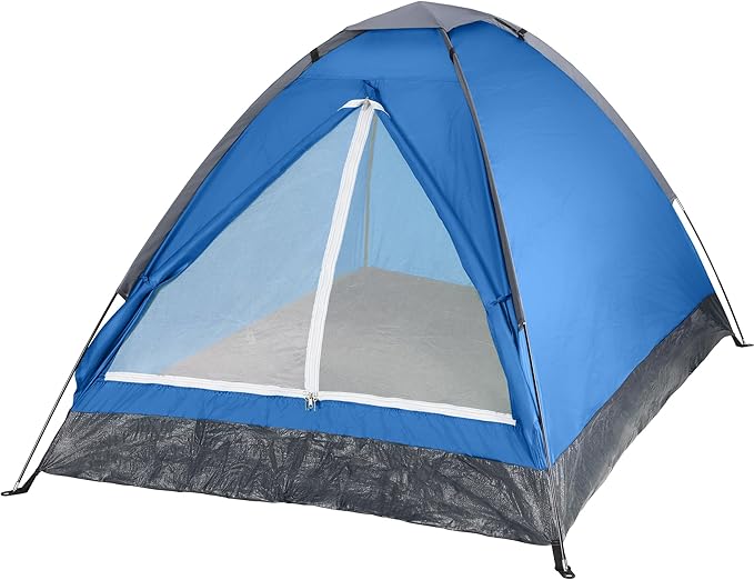 2 Person Outdoors Camping Tent with Rain Fly and Carrying Bag - Lightweight Outdoor Pop Up Tents for Camping Essentials, M...