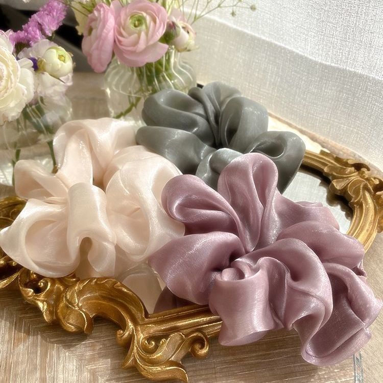 Korean Style Internet Celebrity Large Intestine Hair Ring