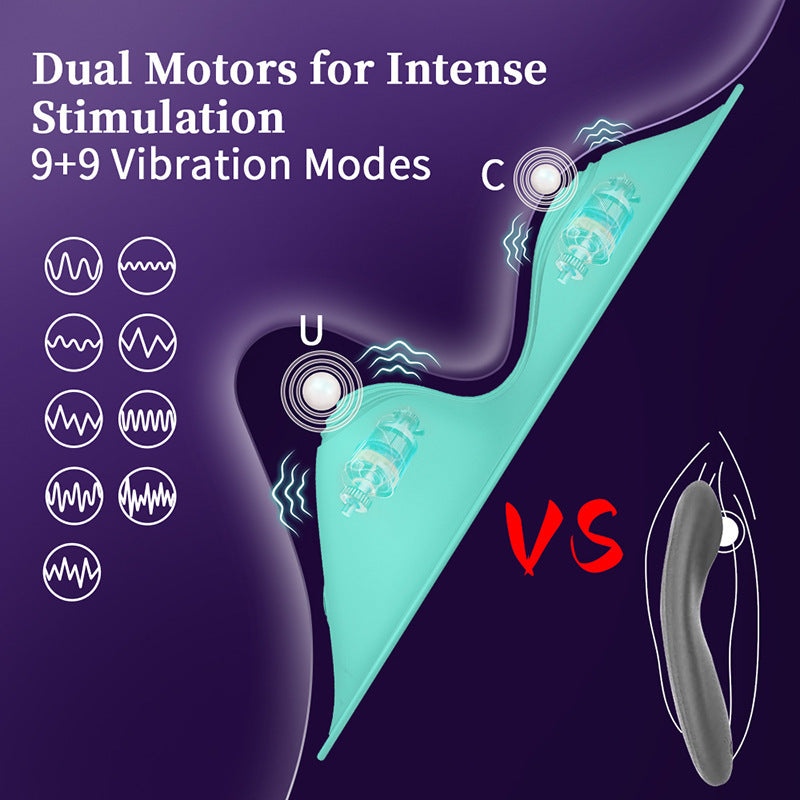 Women's Suction Cup Cushion Wearer, Massage Toy