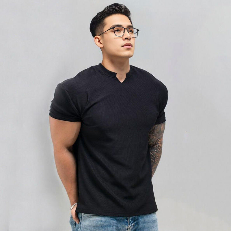 Anti-Wrinkle Quick-drying Fitness Exercise Short T-shirt
