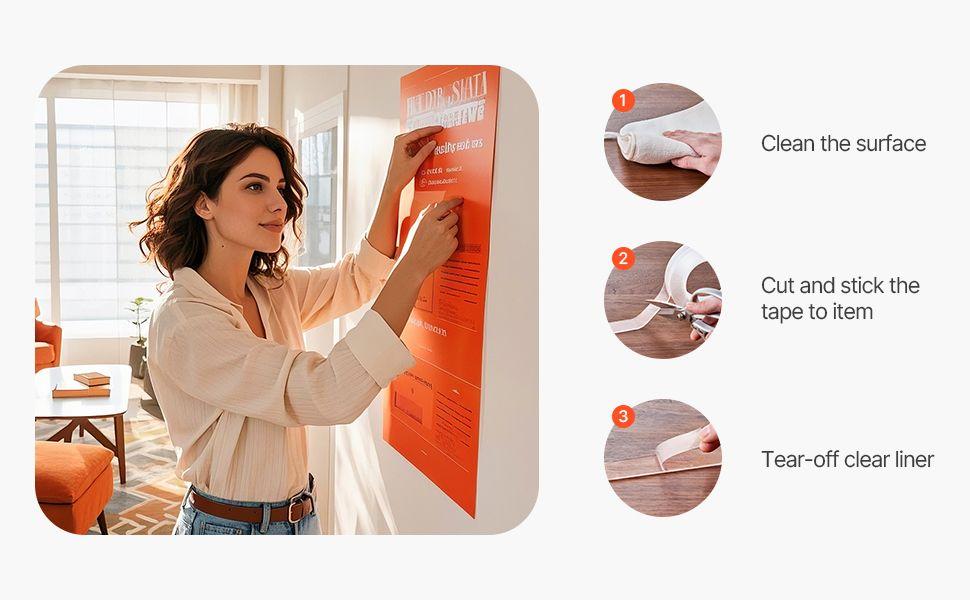 Strong Adhesive, Waterproof, High Temperature Resistant, Long-lasting Double-sided Tape, A Must-have For Home DIY And Office Use.
