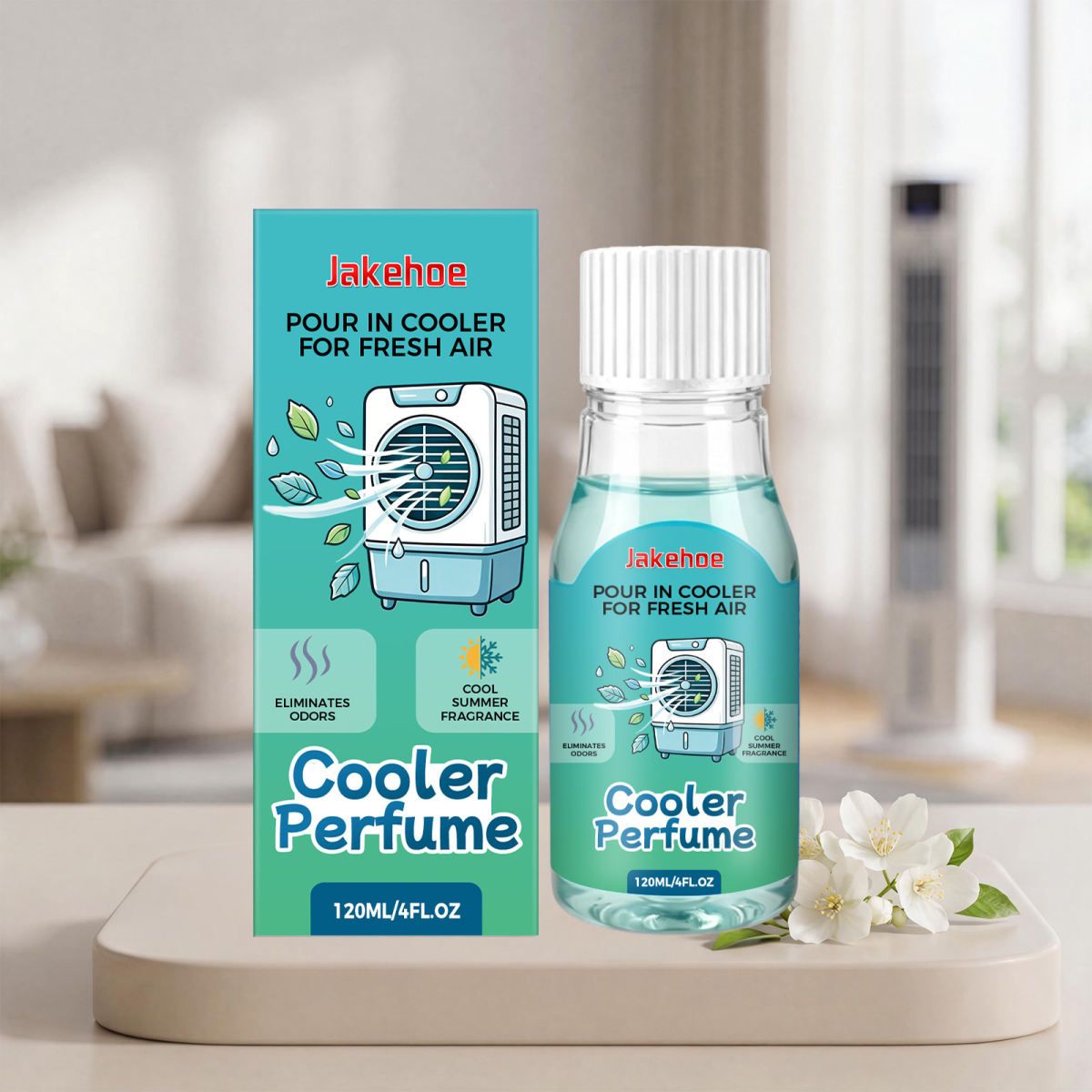 Soft And Purifying Air-Cooling Fan With Fragrance Liquid For Indoor Use