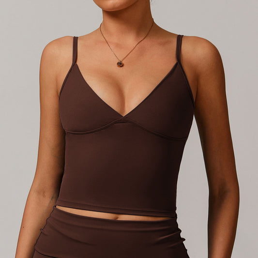 Tight Yoga Vest Casual Outdoor All-matching