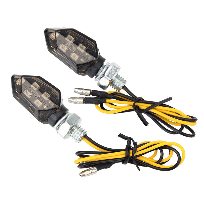 Motorcycle 5LED Mini Turn Signal 12V Car Lamp Modification Accessories