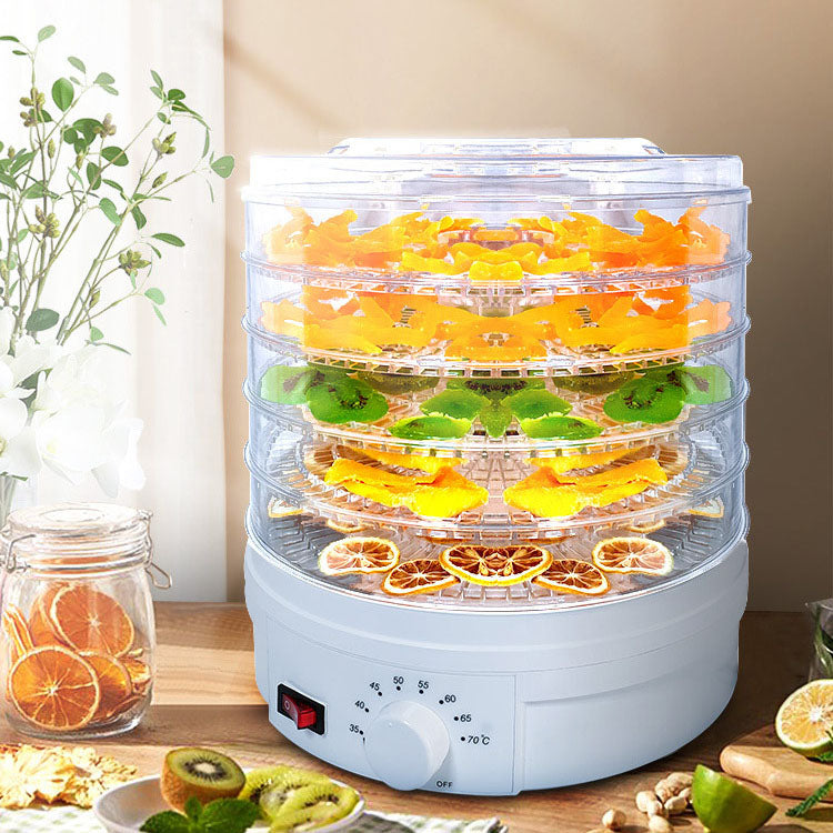 350W Electric Food Dehydrator Fruit Meat Beef Dryer Veg Preserver Machine 5 Tray