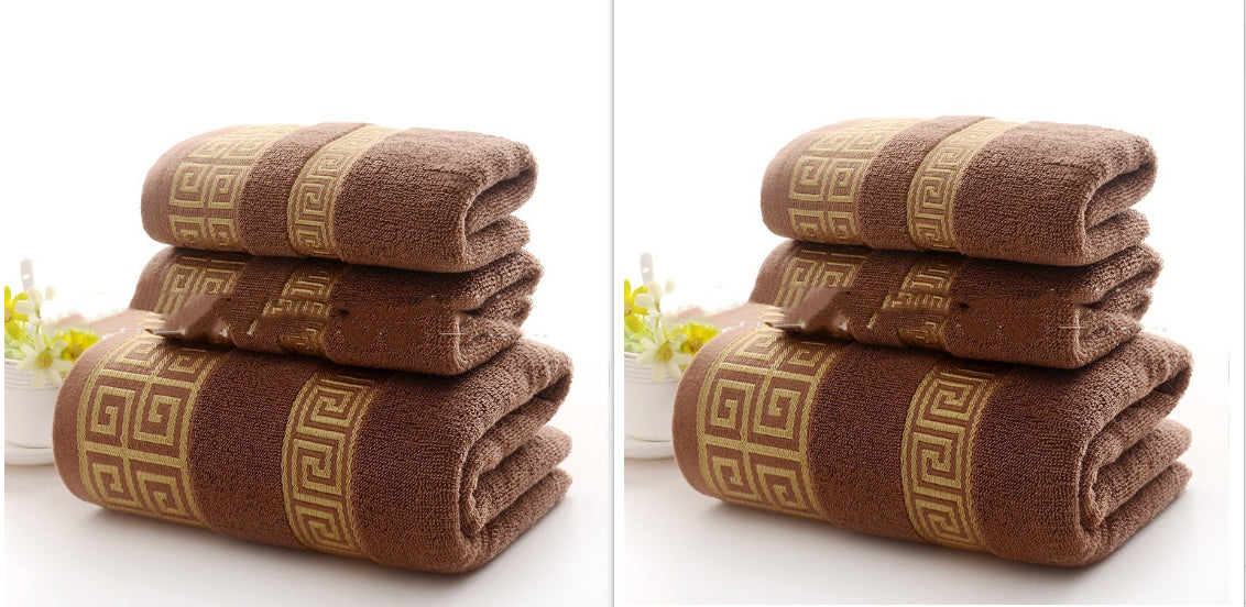 Thick Cotton Towel Bath Towel Set