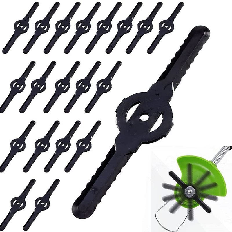 Plastic Mower Blade Garden Electric Lawn Mower Accessories
