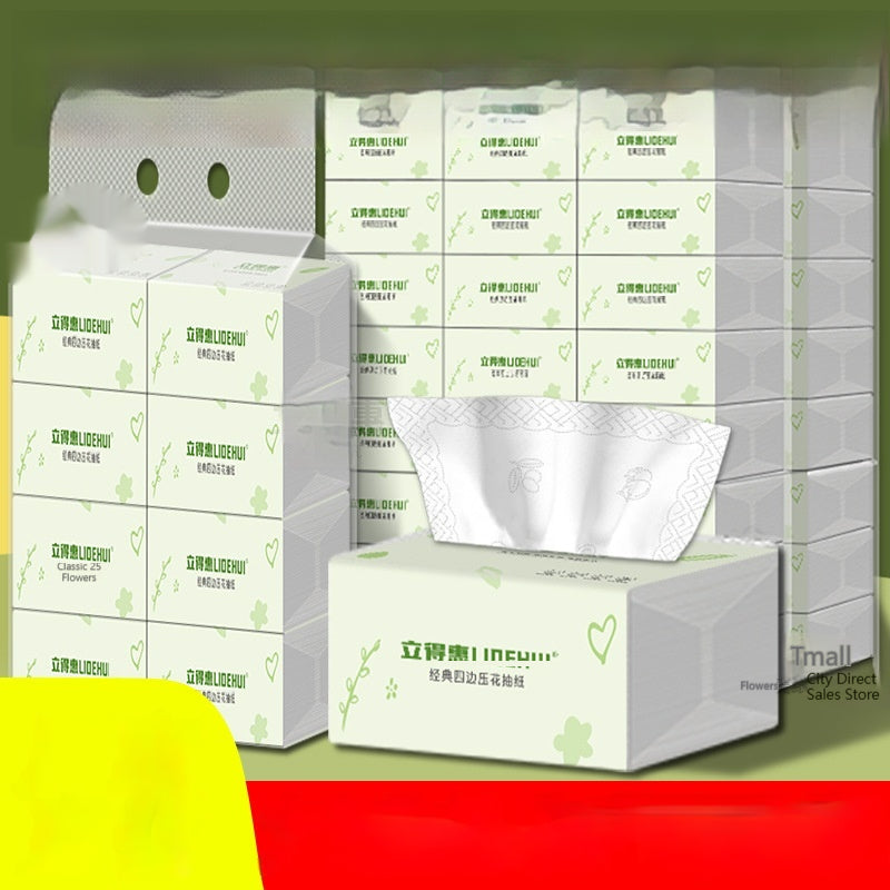 80-pack Value Household Box Of Facial Tissues