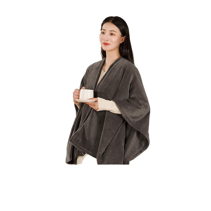 Electric Heated Shawl USB Outdoor Camping Sleeping Pad Body-Warming Heating Blanket