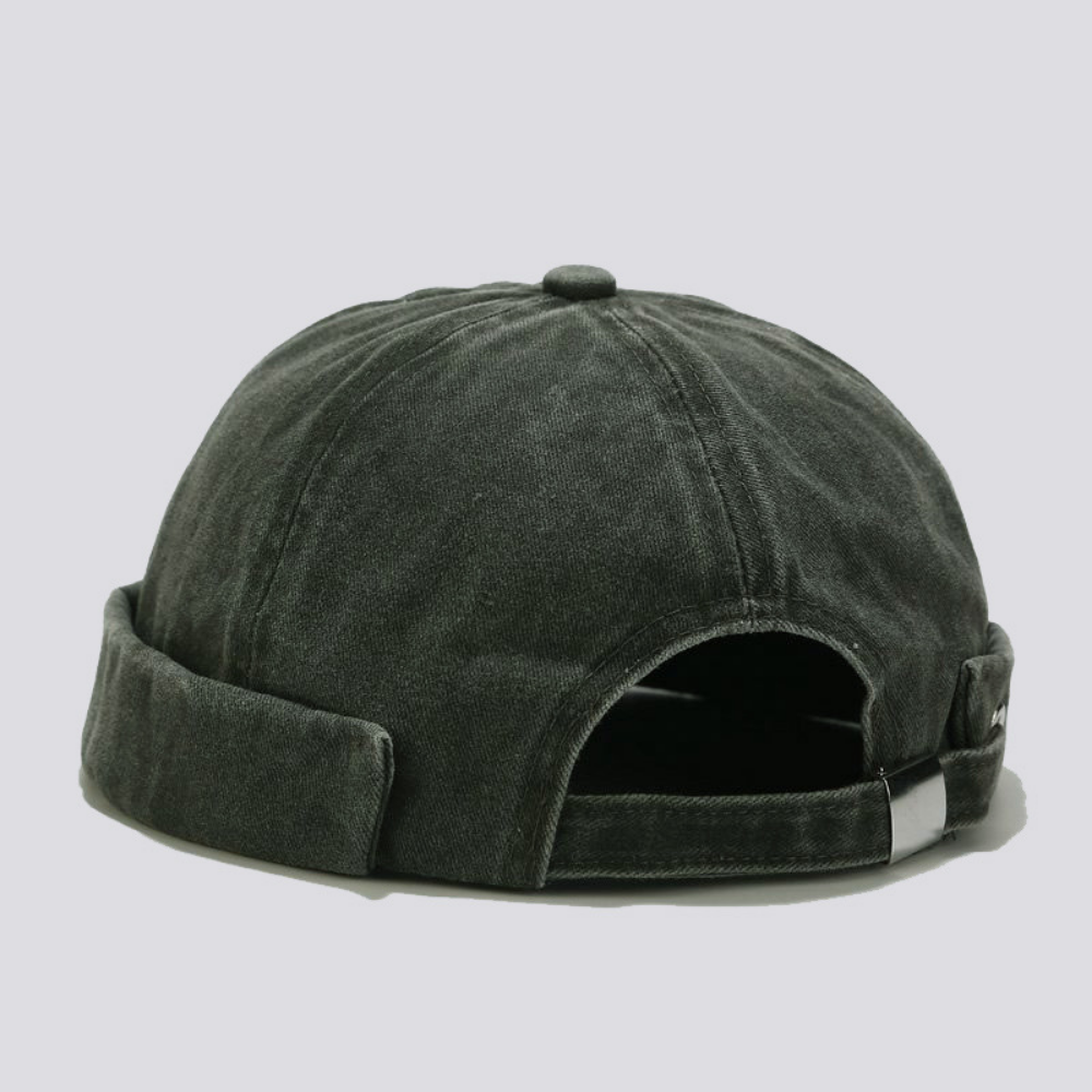 Summer Men's And Women's Solid-color Light-bleached Distressed Simple Casual Style Host Hat, Suitable For Outdoor Outings.