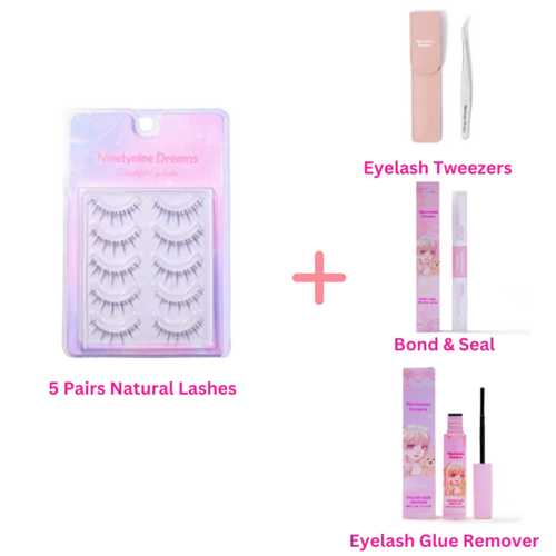 5 Pairs Natural Lashes