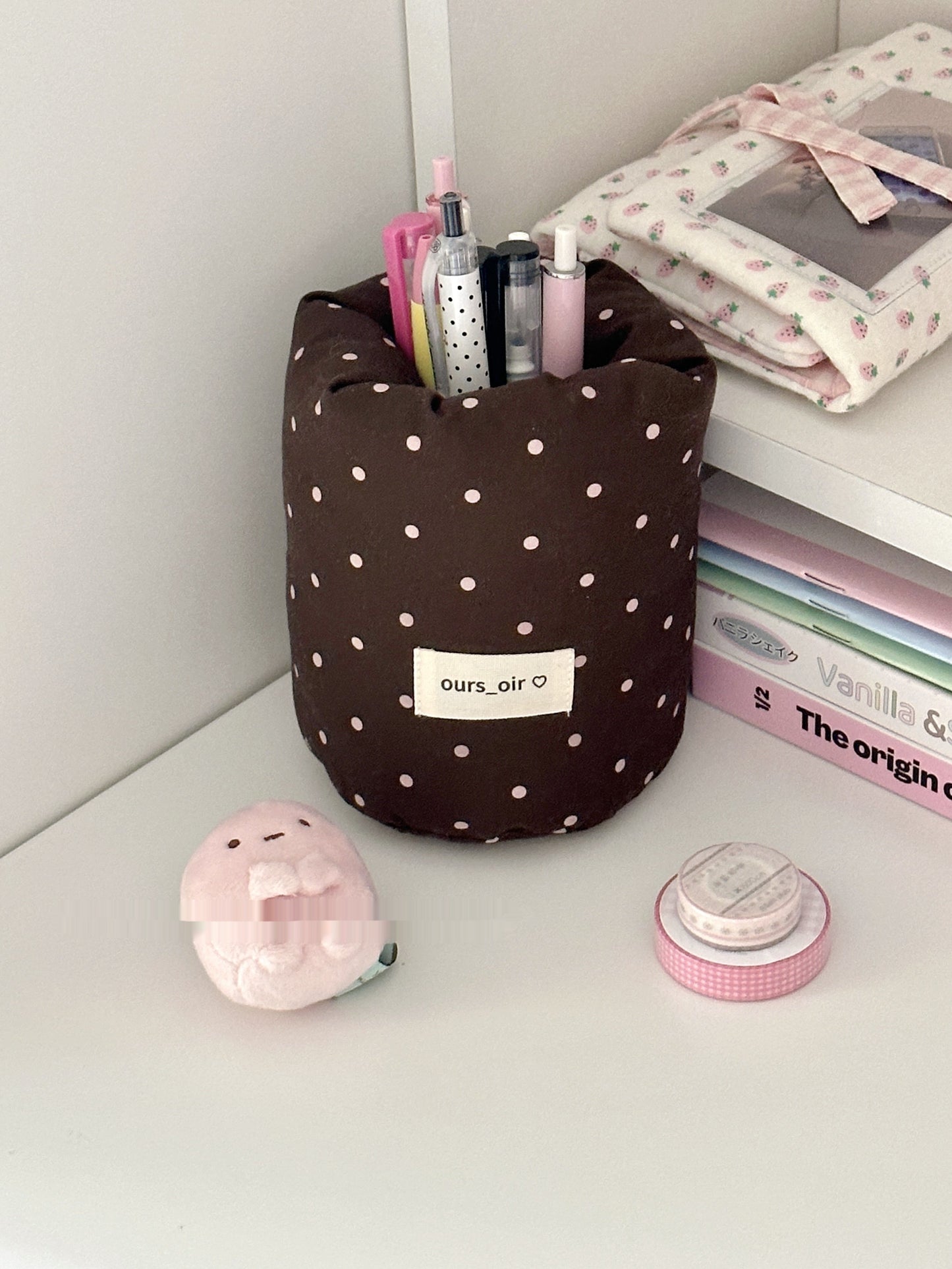 Stationery And Makeup Brush Storage Bag
