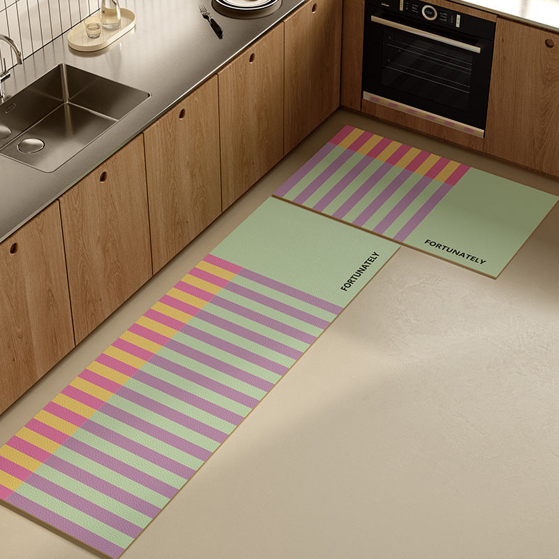 Dopamine-style Kitchen Household Diatomaceous Earth Floor Mat