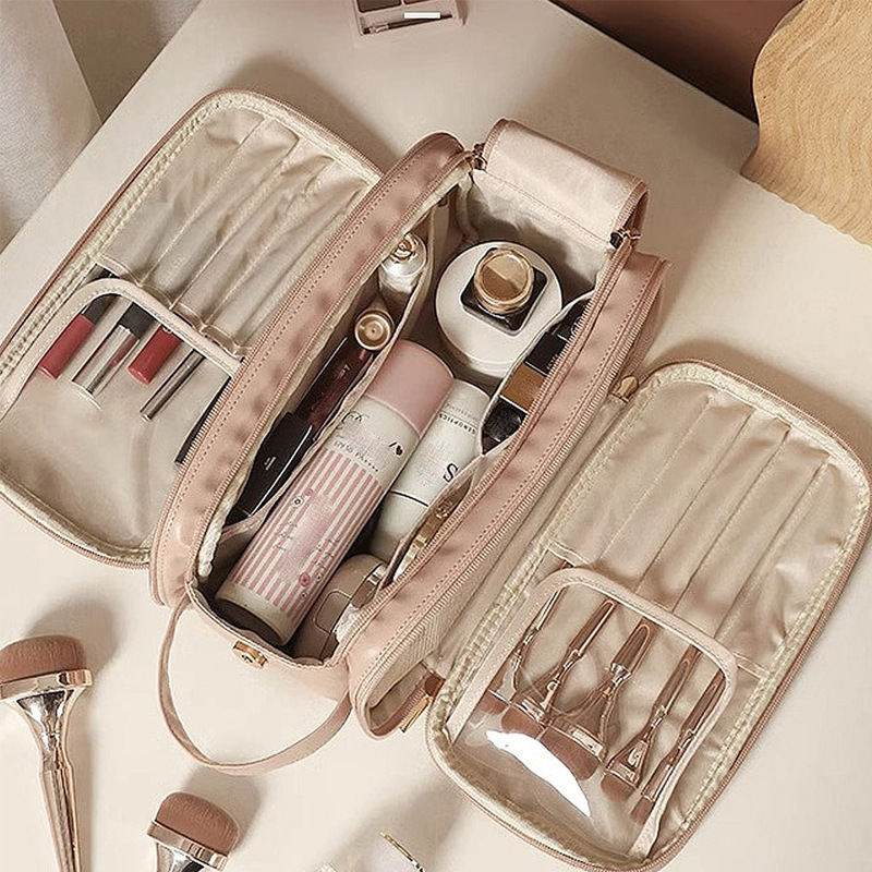 Waterproof High-Grade Makeup Brush And Toiletries Travel Storage Box