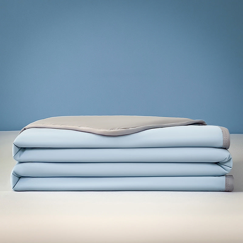 Class A Maternal InfantGrade Cooling Silk Summer Quilt MachineWashable For Single Or Double Beds