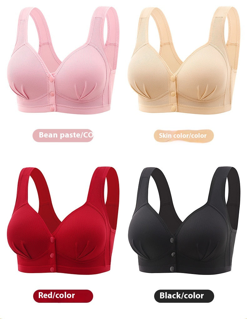 Nursing Mother Beauty Back Thin Underwear Comfortable And Breathable Adjustable Mother Bra