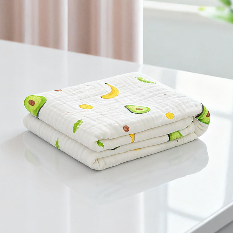 Gauze Bath Towel Class A For Babies 6 Layers For Infants