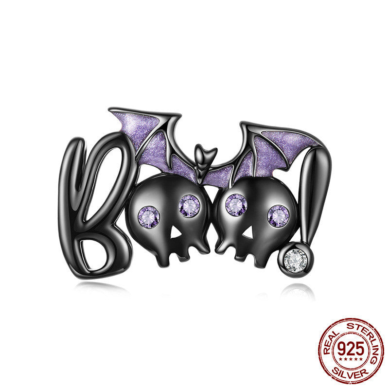 Original Halloween Dark Bat Bead Accessories Personality