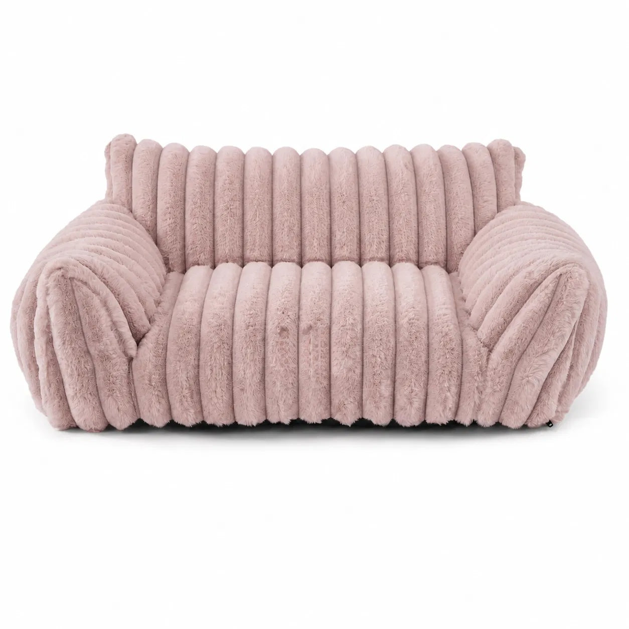 Cute Cat Couch For Pets - Fluffy Cat Beds With Premium Soft Corduroy Fleece, Fuzzy Cats Beds For Indoor Cats With Removable Washable Cover, Supportive Pet Sofa