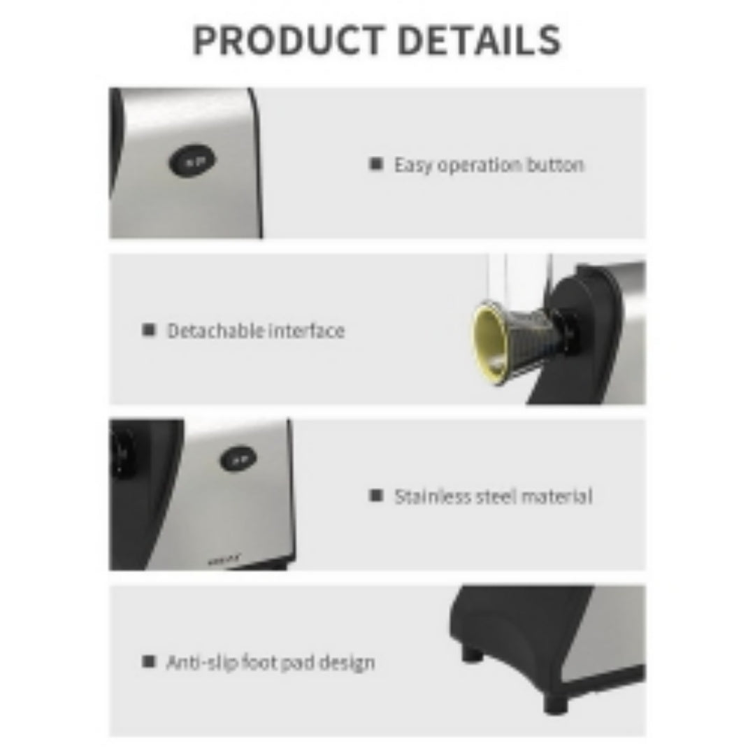 1 0 0 0W Electric Grater Vegetable Food Rotary Drum Grater Chopper Slicer MAX CUT