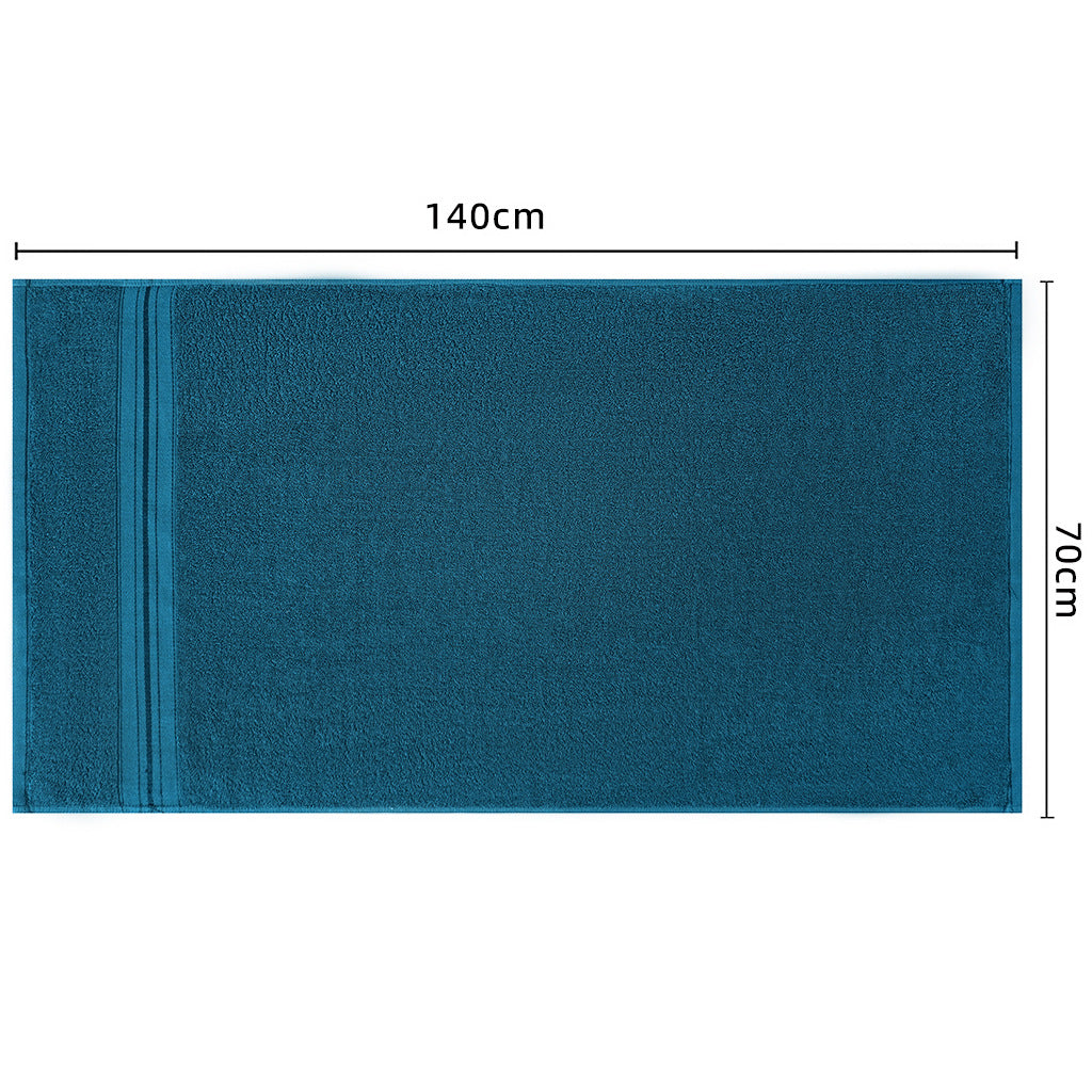 Pure Cotton Bath Towels For Home Use  Absorbent Towel Set For Adults