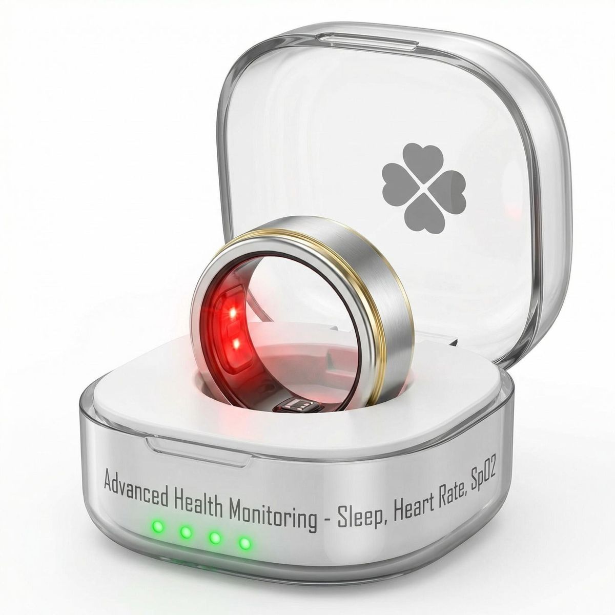 Smart Ring Health Tracker Fitness Ring Heart Rate Blood Oxygen Sleep Monitor Smart Ring For Men Women