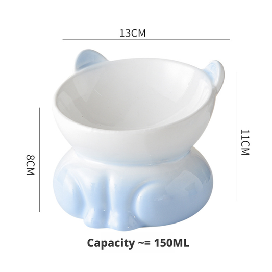 Pet Bowl-Blue Gradient-1
