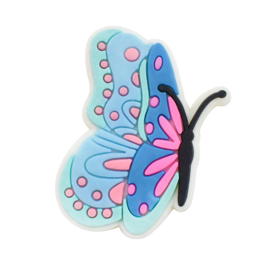 Cartoon Colorful Slide Shoe Buckles DIY Accessories Personalized PVC Soft Rubber Decorative Trims