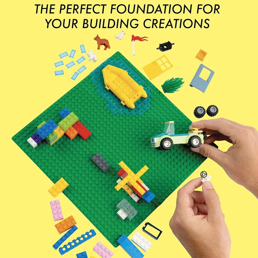 9pcs  Baseboard, Educational Accessories, Toy Baseboard, Wall Base
