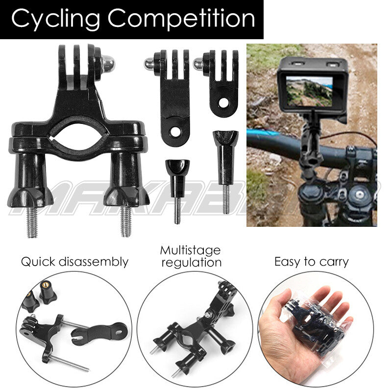 328 Go Pro Accessories Set Kit For G Opro Hero10 9 8 7 6 Monopod Head Chest Strap