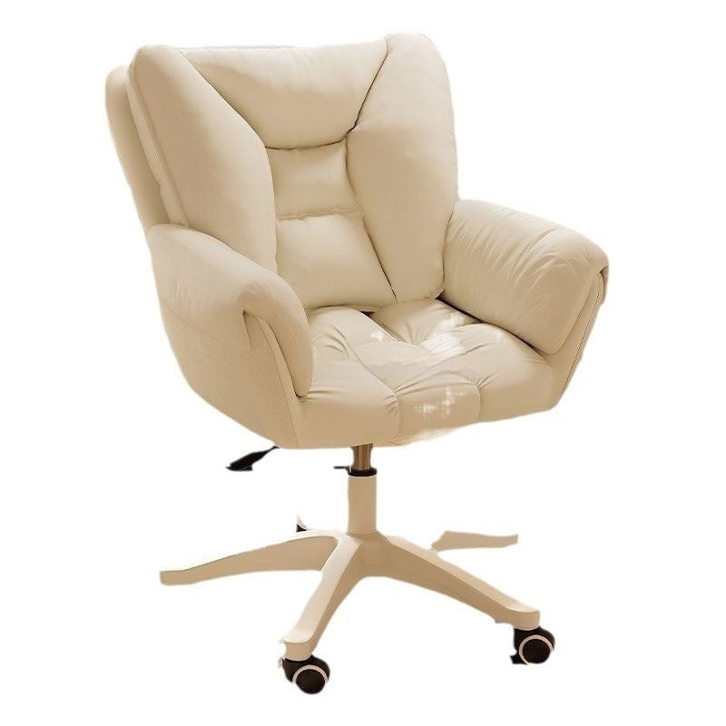 Elevating And Swiveling Makeup Chair With Backrest For The Bedroom