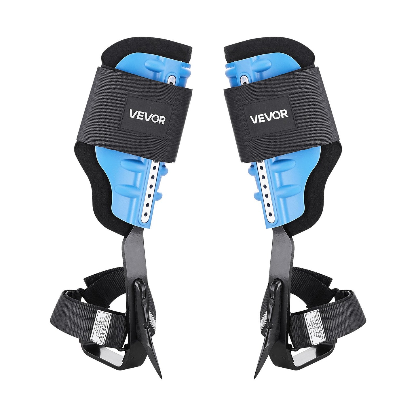 Tree Climbing Spikes, Height-Adjustable Tree Climbing Gear With Straps & Padding Cushion, 350 Lbs Load Capacity, Heavy Duty Steel Climb Spurs Arborist Equipment For Fruit Picking Hunting