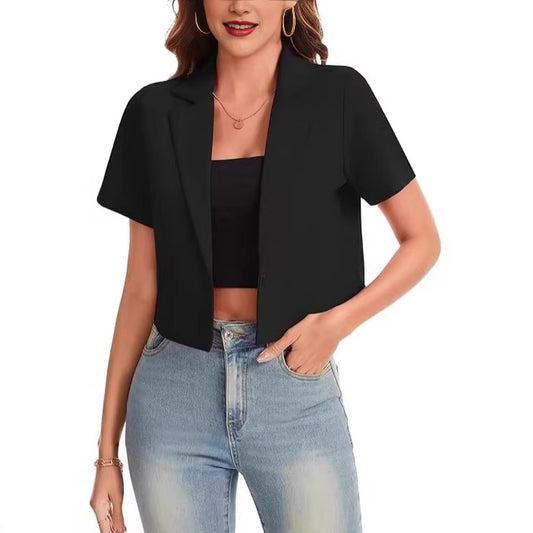 Cross-border European And American Fashion Womens Petite Blazer