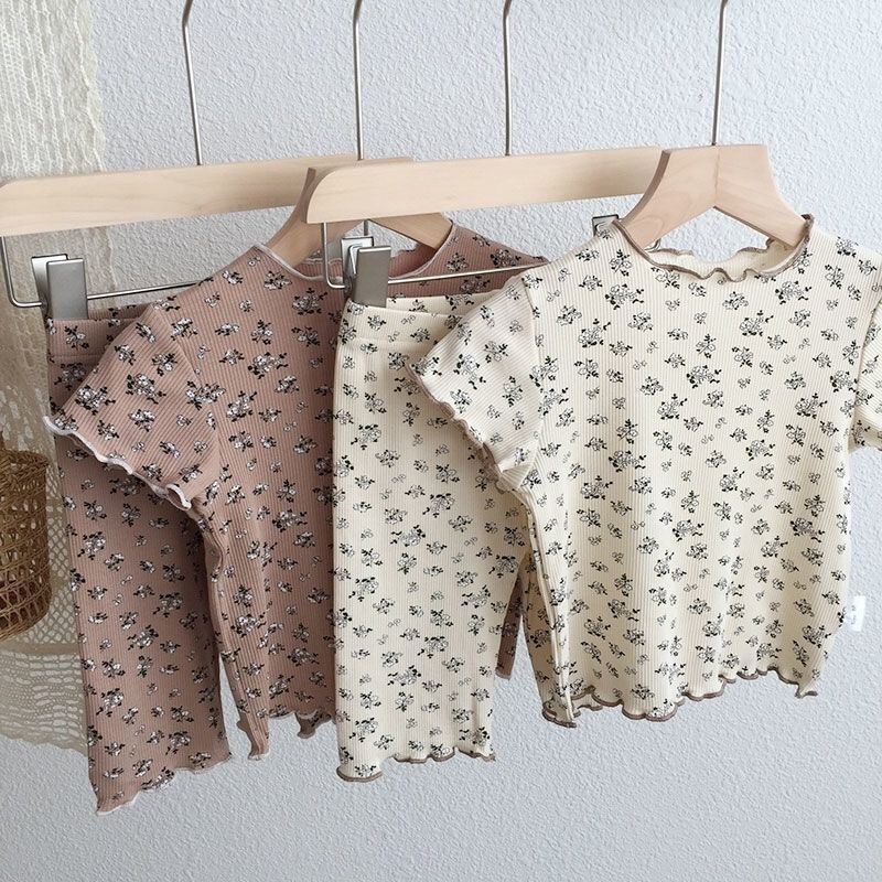 Stylish New Korean-style Short-sleeve Outfit For Babies
