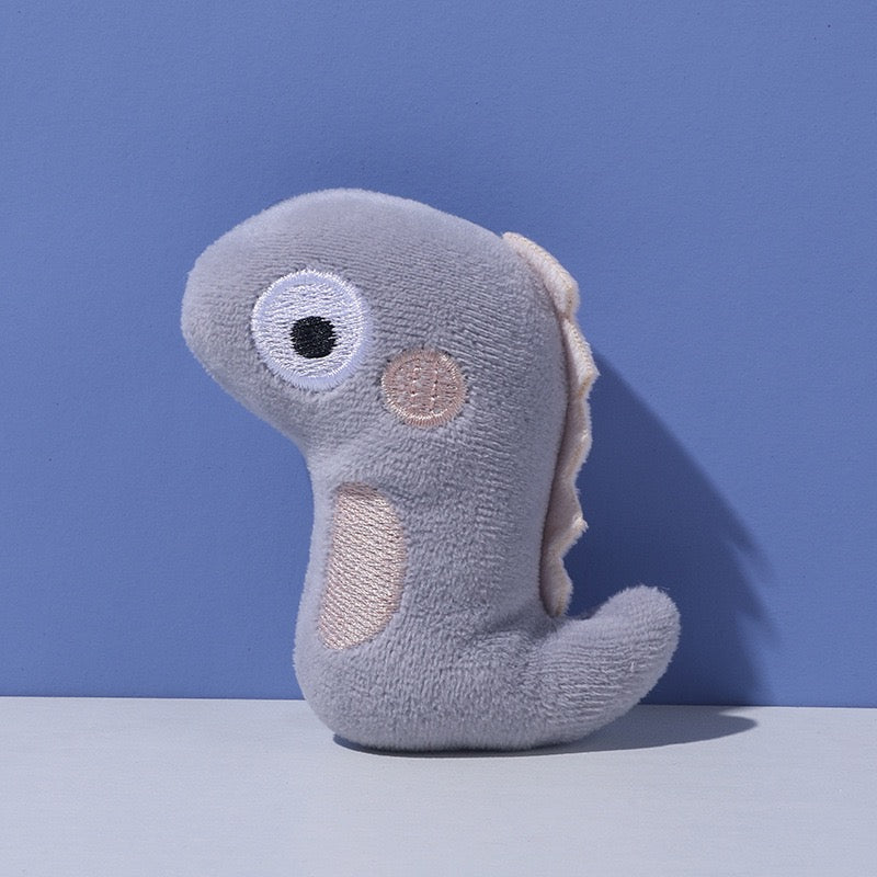 Durable Cartoon Plush Dog Chew Toys Interactive Squeaky Pet Toys For Puppy Training & Teething