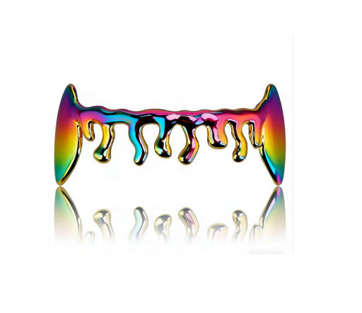 Color-Gradient Gold-Plated Hip-Hop Unisex Fashion Tooth Guard