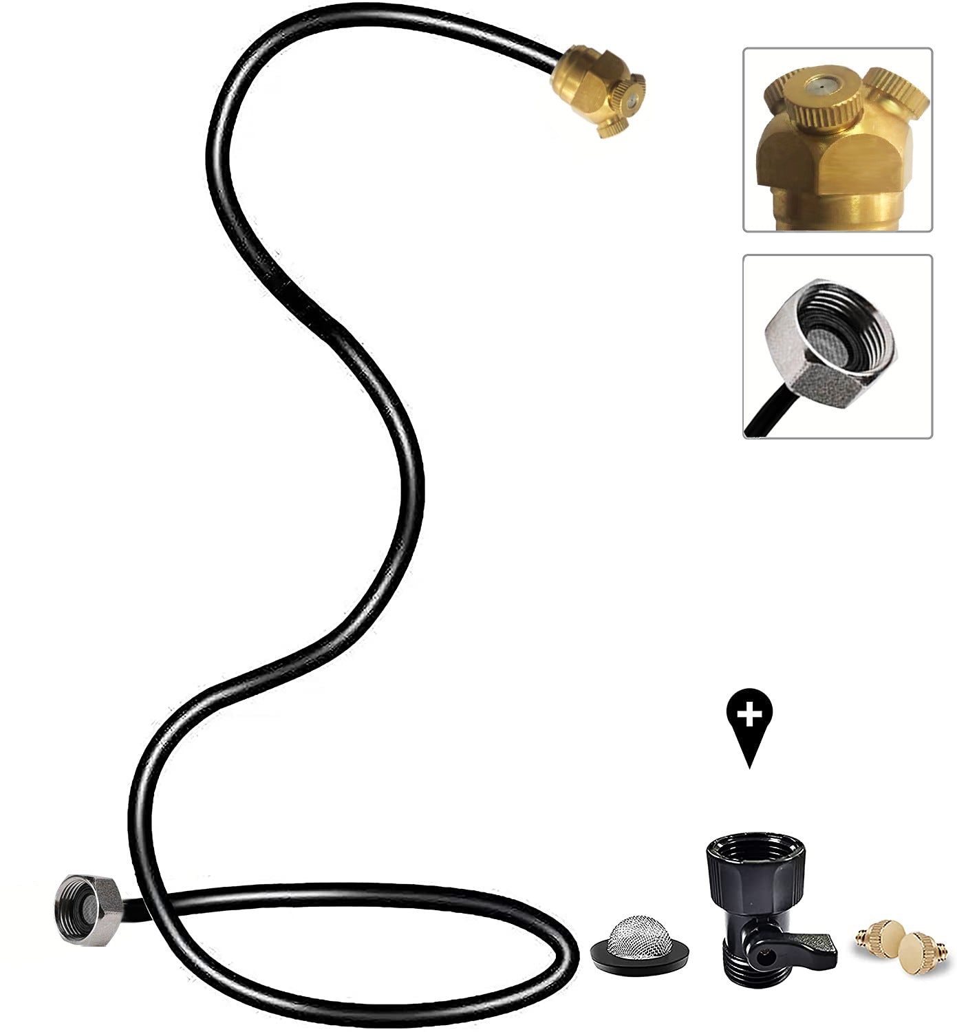 Cooling System Coil Bendable Spray