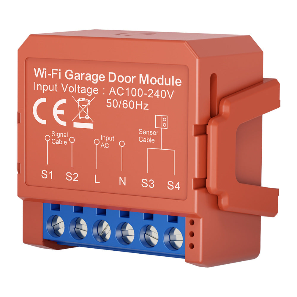Graffiti Smart WiFi Garage Door Module Timing Garage Turning Plate Rolling Door Smart Breaker